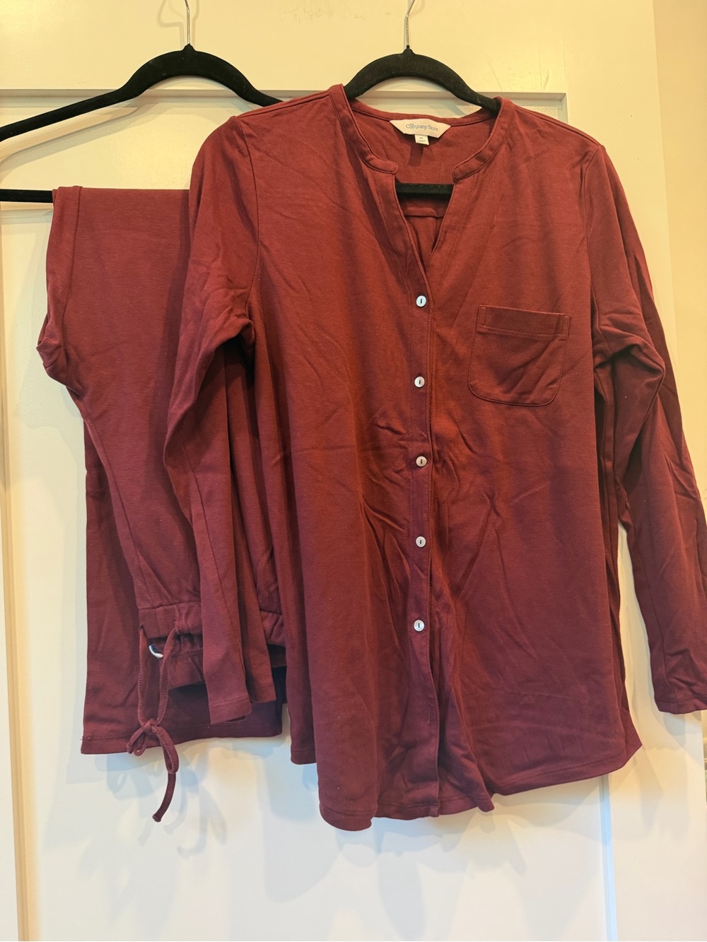The Company Store Pima Cotton Pajama Set NWOT